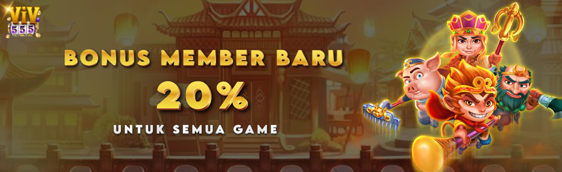 BONUS NEW MEMBER 20%