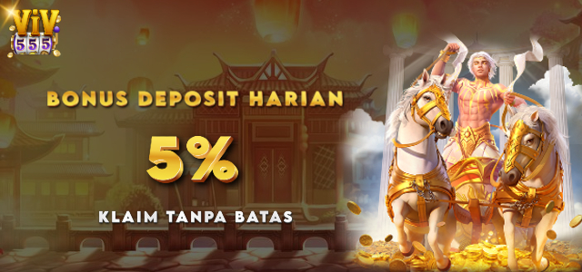 BONUS DEPOSIT 5%